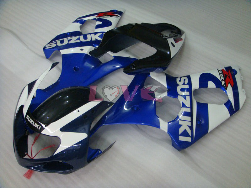 Factory Style - Blue Black Fairings and Bodywork For 2000-2002 GSX-R1000 #LF6082