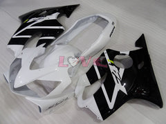 Factory Style - White Black Fairings and Bodywork For 2004-2007 CBR600F4i #LF4507