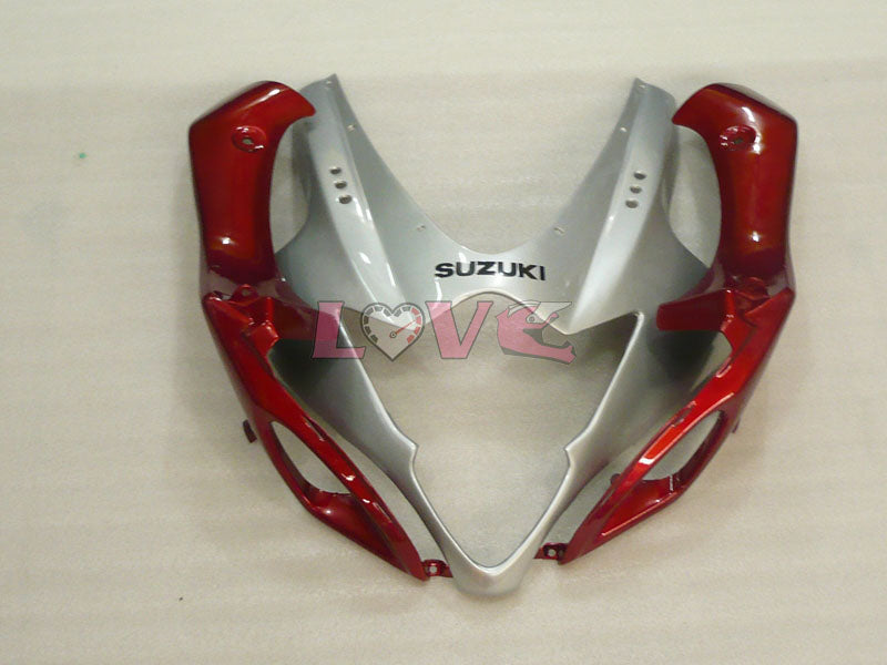 Factory Style - Red Silver Fairings and Bodywork For 2005-2006 GSX-R1000 #LF3840