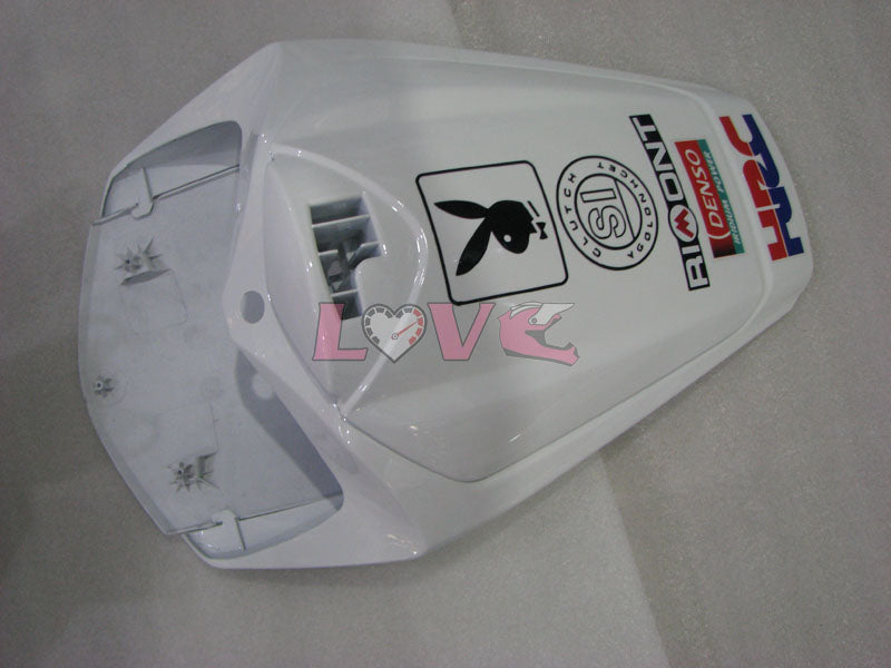 PlayBoy - White Black Fairings and Bodywork For 2008-2011 CBR1000RR #LF4325