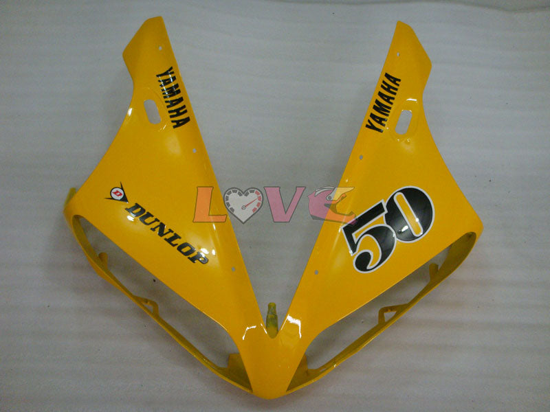 DUNLOP - Yellow Black Fairings and Bodywork For 2004-2006 YZF-R1 #LF7012