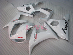 Factory Style - White Fairings and Bodywork For 2003-2004 YZF-R6 #LF3558