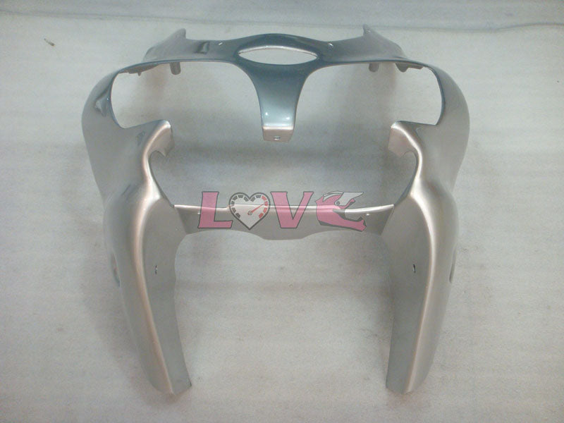No sticker / decal Factory Style - Silver Fairings and Bodywork For 2000-2002 NINJA ZX-6R #LF3328