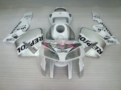Repsol - Silver Fairings and Bodywork For 2005-2006 CBR600RR #LF4441