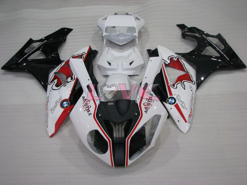 Factory Style Customize - Red White Black Fairings and Bodywork For 2009-2014 S1000RR #LF3061