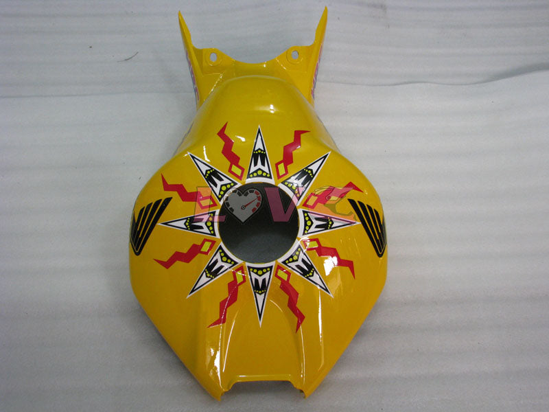 Rossi - Yellow Black Fairings and Bodywork For 2006-2007 CBR1000RR #LF7184