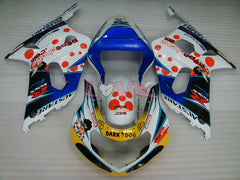 Dark Dog - Blue White Fairings and Bodywork For 2000-2003 GSX-R750 #LF6802