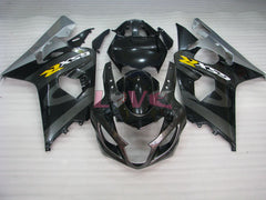 Factory Style - Black Grey Fairings and Bodywork For 2004-2005 GSX-R600 #LF6438