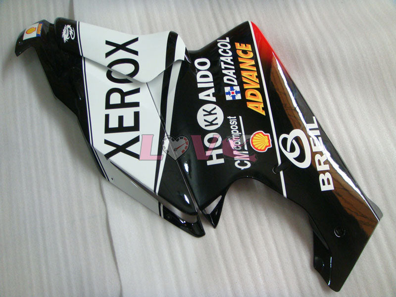 Xerox - White Black Fairings and Bodywork For 2005-2006 999 #LF5481
