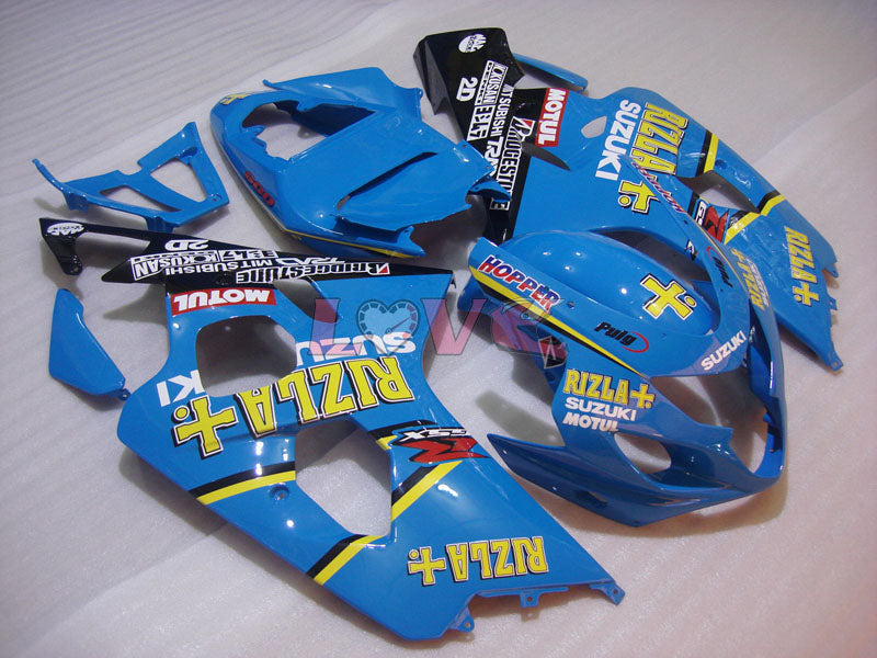 Rizla+ - Blue Fairings and Bodywork For 2004-2005 GSX-R750 #LF4084