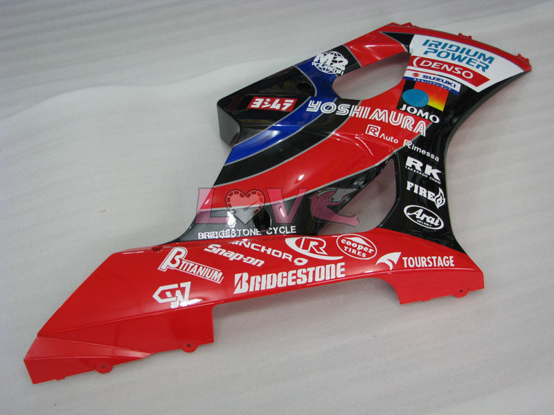 Factory Style - Blue White Fairings and Bodywork For 2003-2004 GSX-R1000 #LF3860
