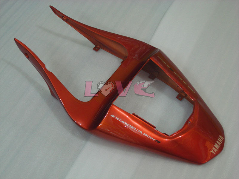 Factory Style - Orange Black Matte Fairings and Bodywork For 2000-2001 YZF-R1 #LF3622