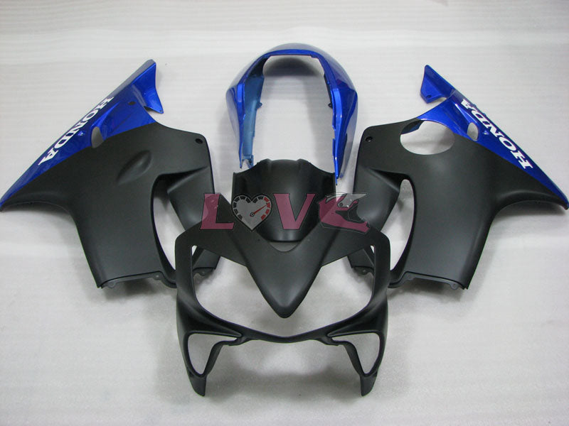 Factory Style - Blue Black Matte Fairings and Bodywork For 2004-2007 CBR600F4i #LF4510