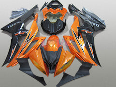 Factory Style - Orange Black Fairings and Bodywork For 2008-2016 YZF-R6 #LF4569