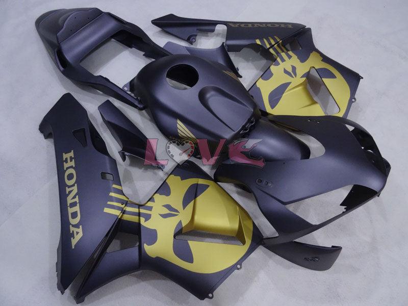 Factory Style - Black Matte Fairings and Bodywork For 2003-2004 CBR600RR #LF4451