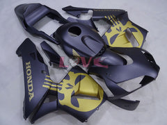 Factory Style - Black Matte Fairings and Bodywork For 2003-2004 CBR600RR #LF4451