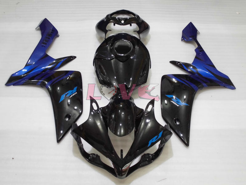 Factory Style - Blue Black Fairings and Bodywork For 2007-2008 YZF-R1 #LF3676