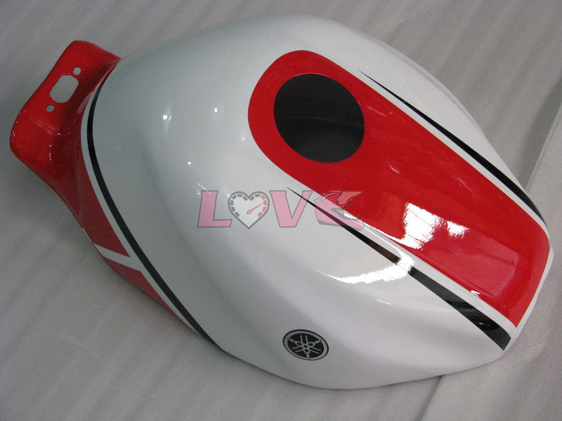 PETRONAS - Red White Black Fairings and Bodywork For 1997-2007 YZF600R #LF7948