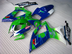 Corona - Green Blue Fairings and Bodywork For 2006-2007 GSX-R750 #LF6562