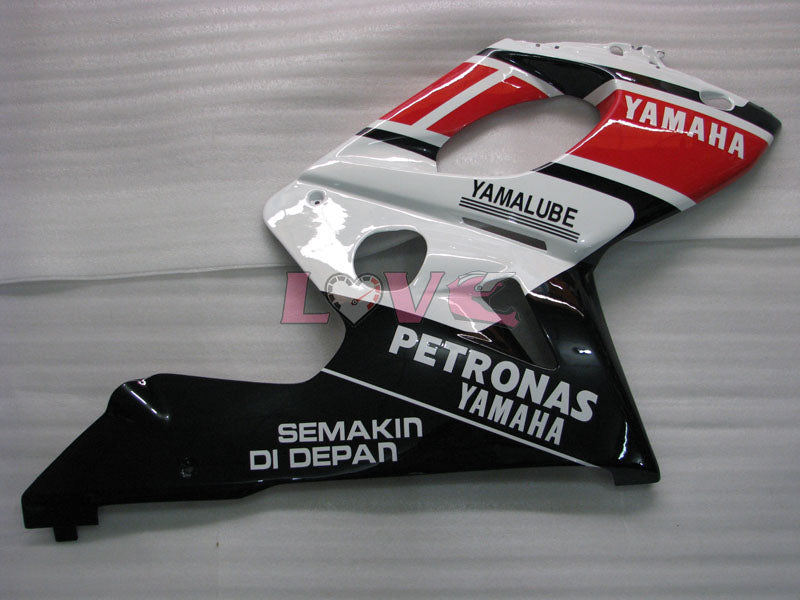 PETRONAS - Red White Black Fairings and Bodywork For 1997-2007 YZF600R #LF7948