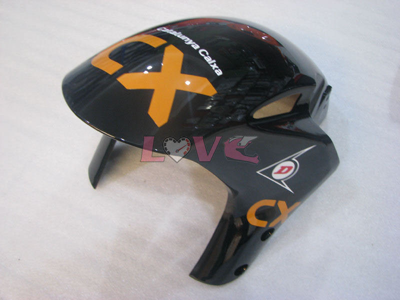 Repsol CX - Orange Black Matte Fairings and Bodywork For 2004-2005 CBR1000RR #LF4406