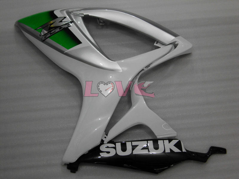 Factory Style - White Silver Fairings and Bodywork For 2006-2007 GSX-R600 #LF6336