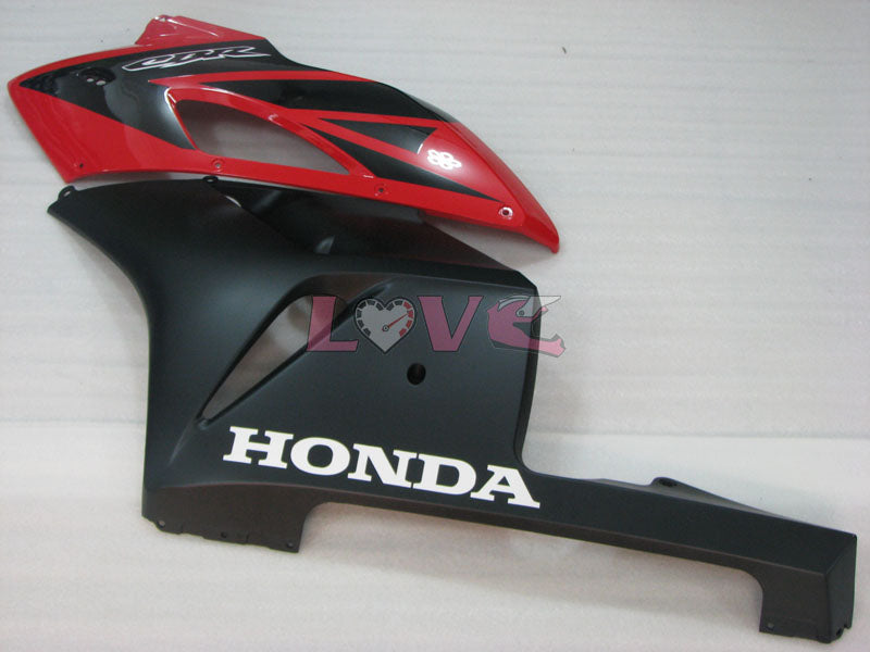 Fireblade - Red Black Matte Fairings and Bodywork For 2004-2005 CBR1000RR #LF4402