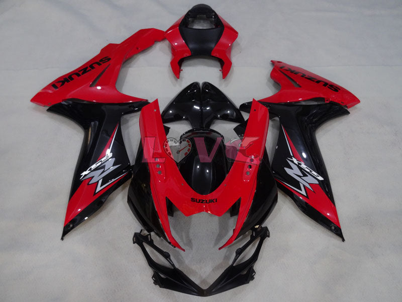 Factory Style - Red Black Fairings and Bodywork For 2011-2026 GSX-R600 #LF3879