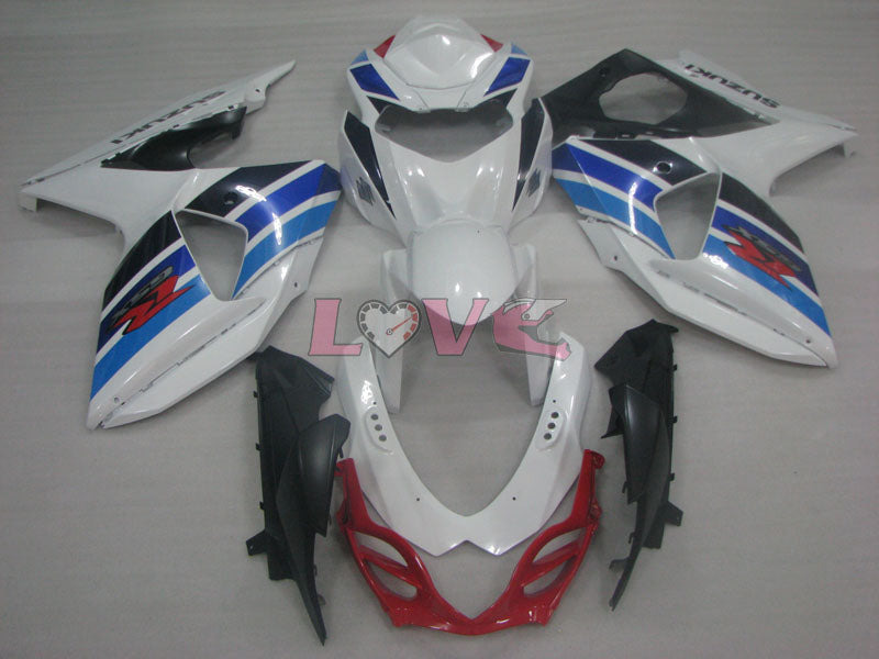 Factory Style - Red White Black Fairings and Bodywork For 2009-2016 GSX-R1000 #LF4607