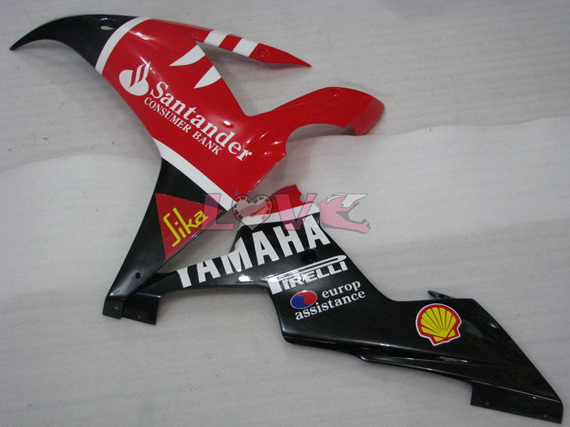 Santander - Red Black Fairings and Bodywork For 2002-2003 YZF-R1 #LF3588