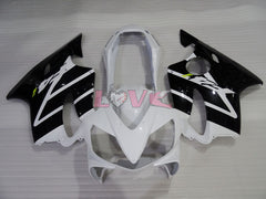 Factory Style - White Black Fairings and Bodywork For 2004-2007 CBR600F4i #LF4507