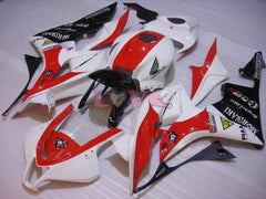 M Racing Moriwaki - Red White Fairings and Bodywork For 2007-2008 CBR600RR #LF7452