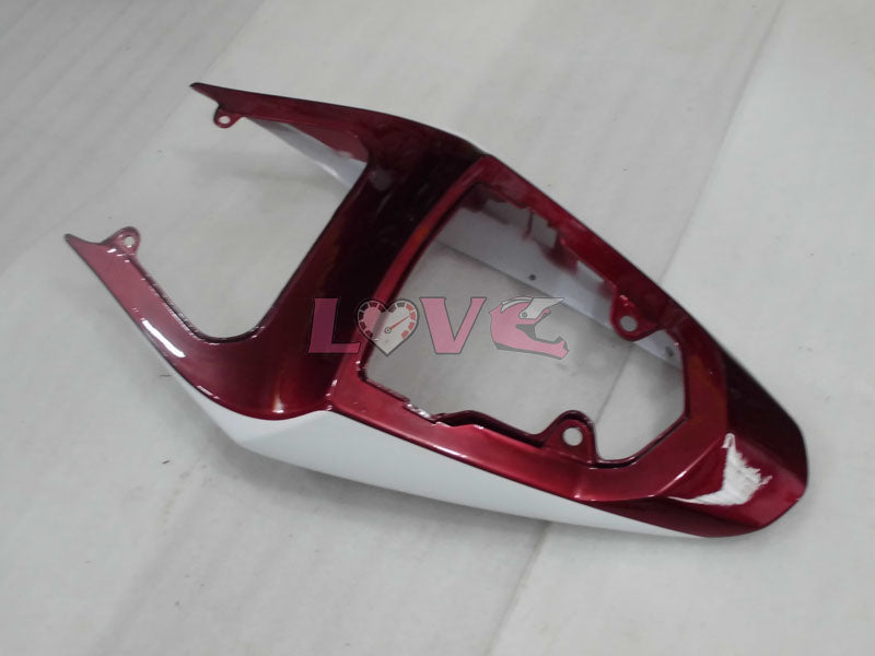 Factory Style - Red wine White Fairings and Bodywork For 2004-2005 GSX-R750 #LF4083