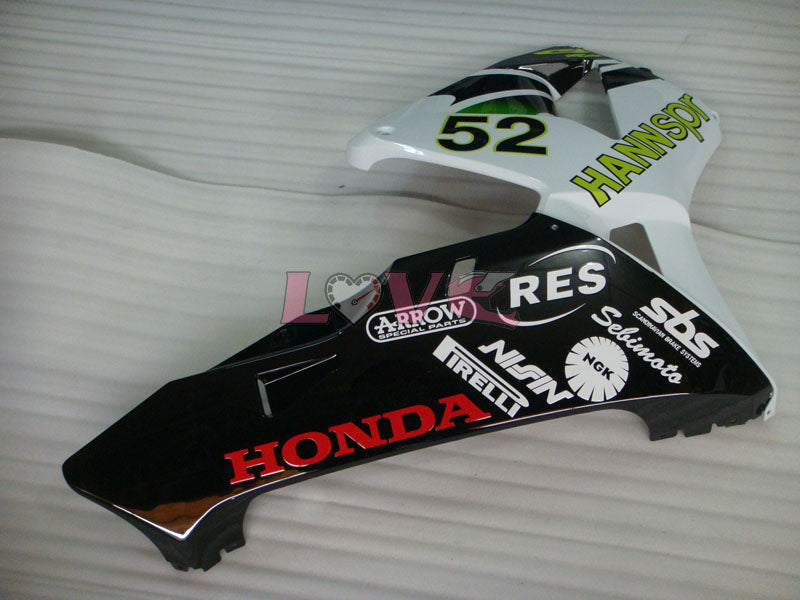 HANN Spree - White Black Fairings and Bodywork For 2003-2004 CBR600RR #LF5396