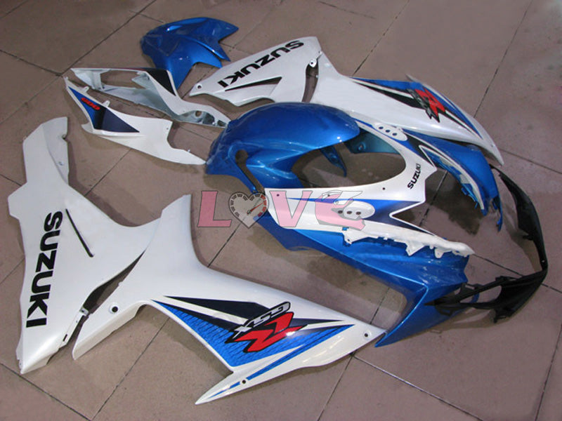 Factory Style - Blue White Fairings and Bodywork For 2011-2026 GSX-R600 #LF6176
