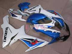 Factory Style - Blue White Fairings and Bodywork For 2011-2026 GSX-R600 #LF6176