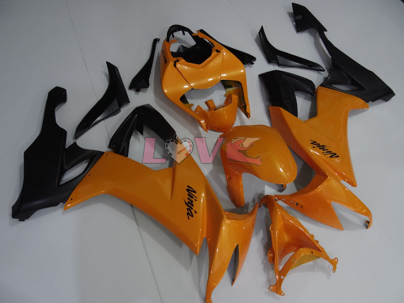 Factory Style - Orange Black Fairings and Bodywork For 2008-2010 NINJA ZX-10R #LF3249