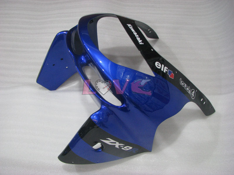 Customize - Blue Black Fairings and Bodywork For 1998-1999 NINJA ZX-9R #LF3279