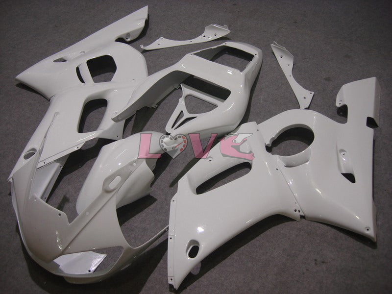 Factory Style - White Fairings and Bodywork For 1998-2002 YZF-R6 #LF5417