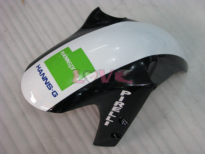 HANN Spree - Green White Black Fairings and Bodywork For 1998-1999 YZF-R1 #LF3583