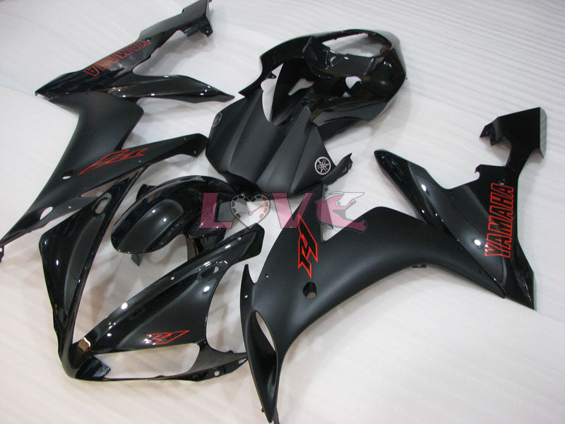 Factory Style - Black Matte Fairings and Bodywork For 2004-2006 YZF-R1 #LF3699