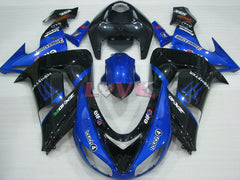Monster - Blue Black Fairings and Bodywork For 2006-2007 NINJA ZX-10R #LF3261