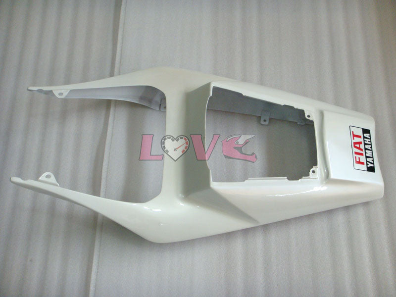 ABARTH - Red White Matte Fairings and Bodywork For 2002-2003 YZF-R1 #LF7044