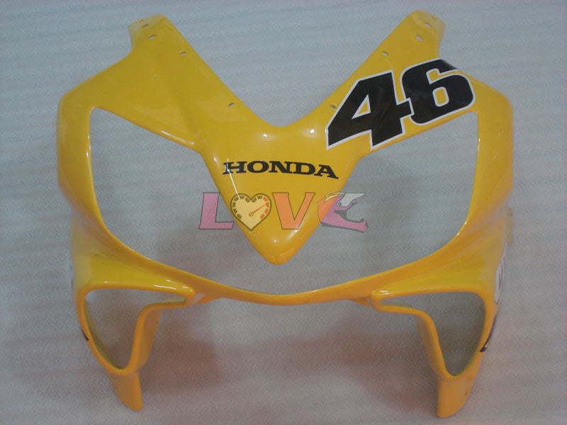 Nastro Azzurro - Yellow White Fairings and Bodywork For 2001-2003 CBR600F4i #LF7658