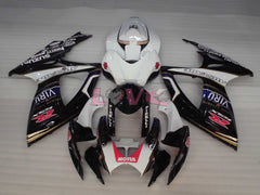 VIRU - White Black Fairings and Bodywork For 2006-2007 GSX-R750 #LF3985