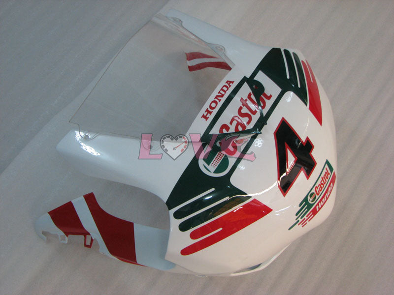 Castrol - Red White Fairings and Bodywork For 2008-2011 CBR1000RR #LF4331