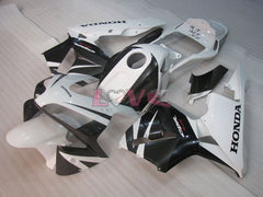 Factory Style - White Black Fairings and Bodywork For 2005-2006 CBR600RR #LF4440