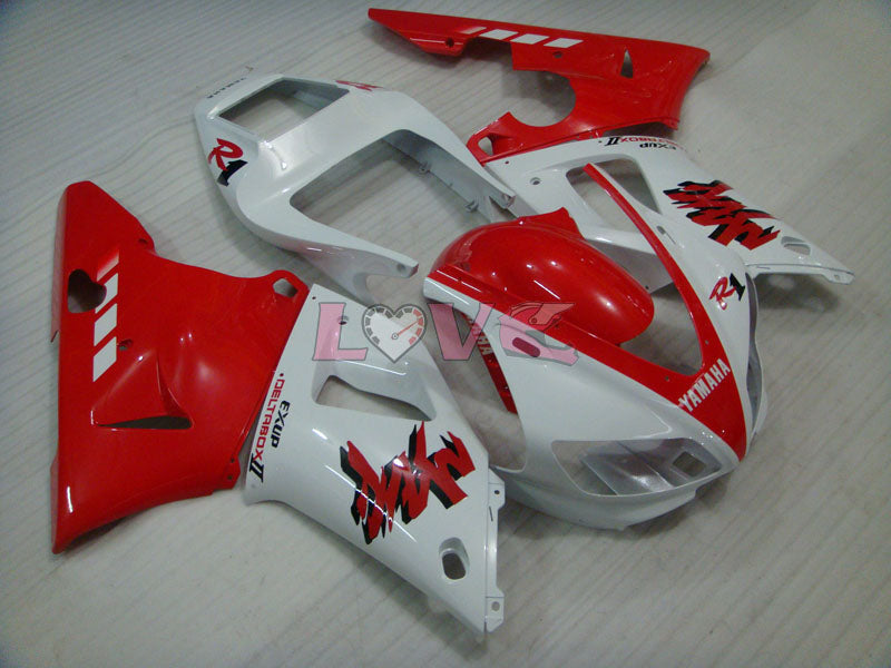 Factory Style - Red White Fairings and Bodywork For 1998-1999 YZF-R1 #LF3571