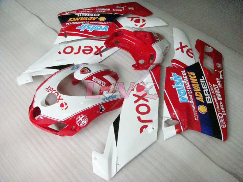 Xerox - Red White Fairings and Bodywork For 2005-2006 999 #LF5485