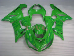 Flame - Green Fairings and Bodywork For 2005-2006 NINJA ZX-6R #LF5993